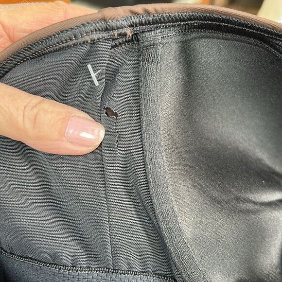 Land’s End Plus Standard Sizes wrap underwire Rich Coffee Brown tankini top Var - Picture 8 of 8